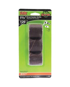 Gator 1-1/2 In. x 1-1/2 In. 120 Grit Drum Sander Refills (3-Pack)