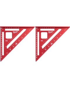 Milwaukee 7 In. Aluminum Rafter Square (2-Pack)