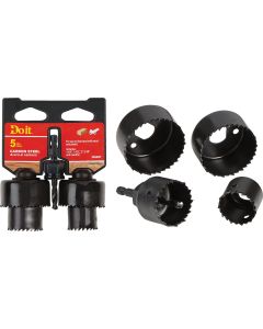 Do it Carbon Steel Hole Saw Set (5-Piece)