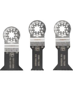 Fein Starlock E-Cut Wood & Metal Cutting Oscillating Blade Set (3-Piece)