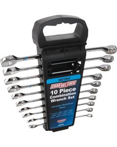 Channellock Metric 12-Point Combination Wrench Set (10-Piece)