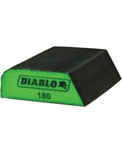 Diablo 2-1/2 In. x 4 In. x 1 In. 180 Grit (Ultra Fine) Dual-Edge Sanding Sponge