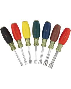 Do it Best Standard 3 In. Solid Shaft Nut Driver Set, 7-Piece