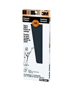 3M ProPak 100 Grit 4-3/16 In. x 11-1/4 In. Precut Drywall Sanding Screen (10 Pack)