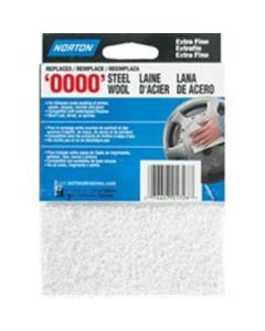 #0000 Norton 01726 White Norton Synthetic Steel Wool Pad