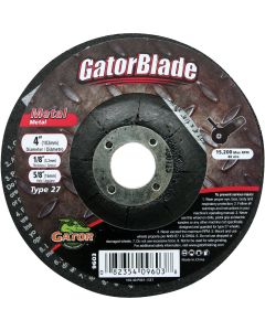 Gator Blade Thin Cut Type 1 4 In. x 0.045 In. x 5/8 In. Metal Cut-Off Wheel