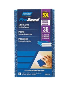 Small Norton 82070 ProSand 5X Sanding Sponge Small Area Extra-Coarse