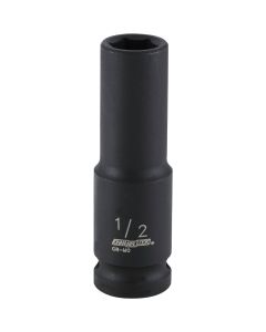 Channellock 1/2 In. Drive 1/2 In. 6-Point Deep Standard Impact Socket