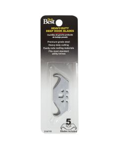 Do it Best 3-Notch Linoleum 2-Ended Deep Hook Blades (3-Count)