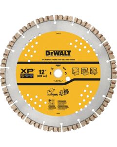 DEWALT Extended Performance 12 In. Segmented Rim Dry/Wet Cut Diamond Blade