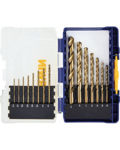 Irwin 15-Piece Cobalt Drill Bit Set, 1/16 In. thru 3/8 In.