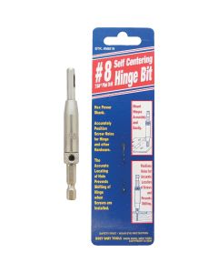 Best Way Tools #8 7/64 In. Hinge Drill Bit