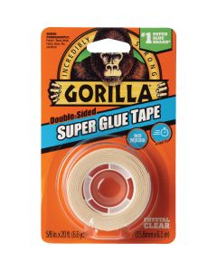 Gorilla 5/8" X 20' Super Glue Tp