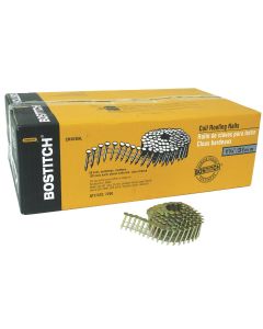 Bostitch 15 Degree Wire Weld Galvanized Coil Roofing Nail, 1-1/4 In. x .120 In. (7200 Ct.)