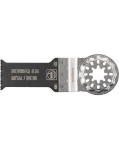 Fein Starlock E-Cut 1-1/8 In. Bi-Metal Metal/Wood Cutting Oscillating Blade