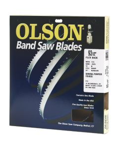 Olson 93-1/2 In. x 1/4 In. 6 TPI Skip Flex Back Band Saw Blade