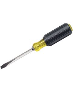 Klein 1/4 In. x 4 In. Square Shank Slotted Screwdriver