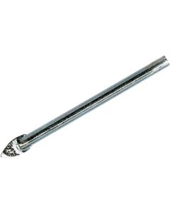 Irwin 1/4 In. x 6-1/4 In. Carbide Glass & Tile Drill Bit