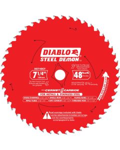 7-1/4"X48t Stl Dem Blade