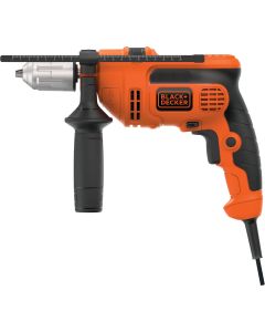 Black and Decker 1/2 In. Keyless 6.5-Amp VSR Electric Hammer Drill