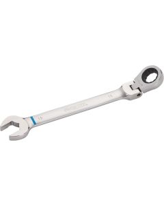 Channellock Metric 15 mm 12-Point Ratcheting Flex-Head Wrench