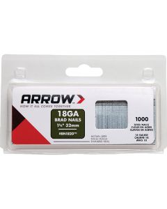 Arrow 18-Gauge Steel Brad Nail, 1-1/4 In. (1000-Pack)