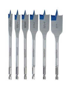 Irwin Speedbor 6-Piece Spade Bit Set