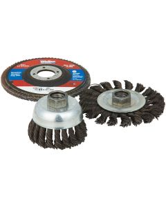 Weiler Vortec 3 pcs Angle Grinder Abrasive Set