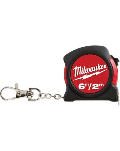 Milwaukee 6 Ft. Key Ring Tape Measure, Bulk