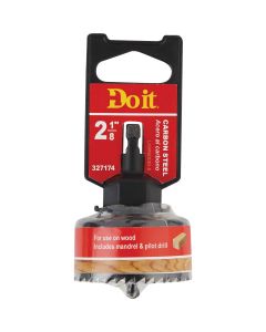 Do it 2-1/8 In. Carbon Steel Hole Saw with Mandrel