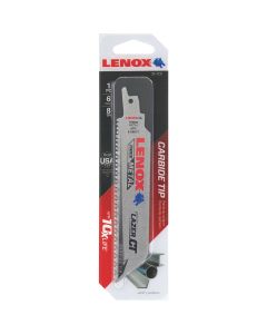 Lenox Lazer CT 6 In. 8 TPI Thick Metal/Cast Iron/Stainless Reciprocating Saw Blade