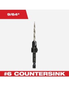 #6 Countersink 9/64" Drill Bit