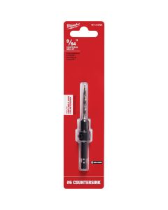 Milwaukee #6 - 9/64 In. High Speed Steel Countersink Bit