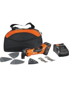 Fein MultiMaster AMM 500 Plus 18V Cordless Oscillating Multi-Tool Kit with 4.0 Ah Battery & Rapid Charger