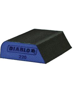 Diablo 2-1/2 In. x 4 In. x 1 In. 220 Grit (Ultra Fine) Dual-Edge Sanding Sponge