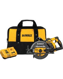 DeWalt Flexvolt 60V MAX Lithium-Ion 7-1/4 In. Cordless Worm Drive Saw Kit