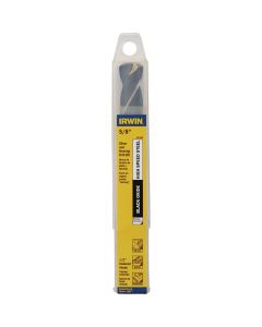 Irwin 5/8 In. Black Oxide Silver & Deming Drill Bit