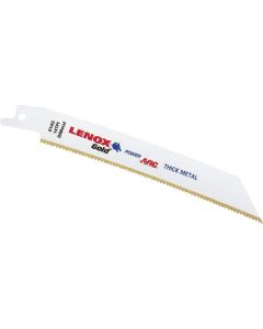 Lenox Gold 6 In. 14 TPI Thick Metal Power Arc Curved Reciprocating Saw Blade (5-Pack)