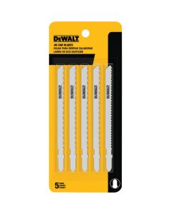 DeWalt 4 In. 6TPI T-Shank Cobalt Jig Saw Blade (5 Count)