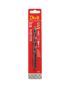 Do it 25/64 In. Black Oxide Drill Bit