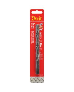 Do it 15/32 In. Black Oxide Drill Bit