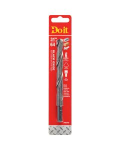 Do it 31/64 In. Black Oxide Drill Bit