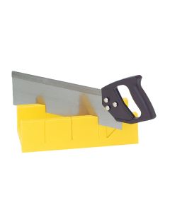 Do it Plastic Miter Box & 14 In. Saw