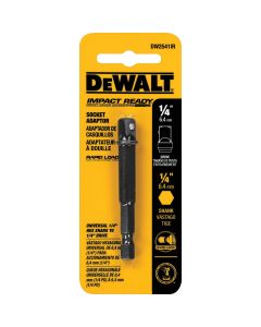 DEWALT 1/4 In. x 2 In. L. Socket Adapter