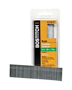 Bostitch 18-Gauge Coated Brad Nail, 1-3/16 In. (3000 Ct.)