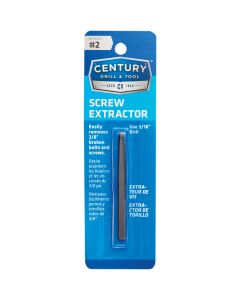 Century Drill & Tool #2 Straight Flute Screw Extractor