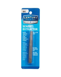 Century Drill & Tool #4 Straight Flute Screw Extractor