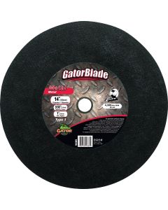 Gator Blade Type 1 14 In. x 3/32 In. x 1 In. Metal Cut-Off Wheel