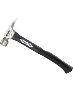 Stiletto 14 Oz. Milled-Face Framing Hammer with Fiberglass Handle