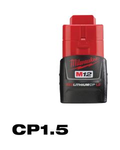 Milwaukee M12 REDLITHIUM Lithium-Ion 1.5 Ah Compact Battery Pack